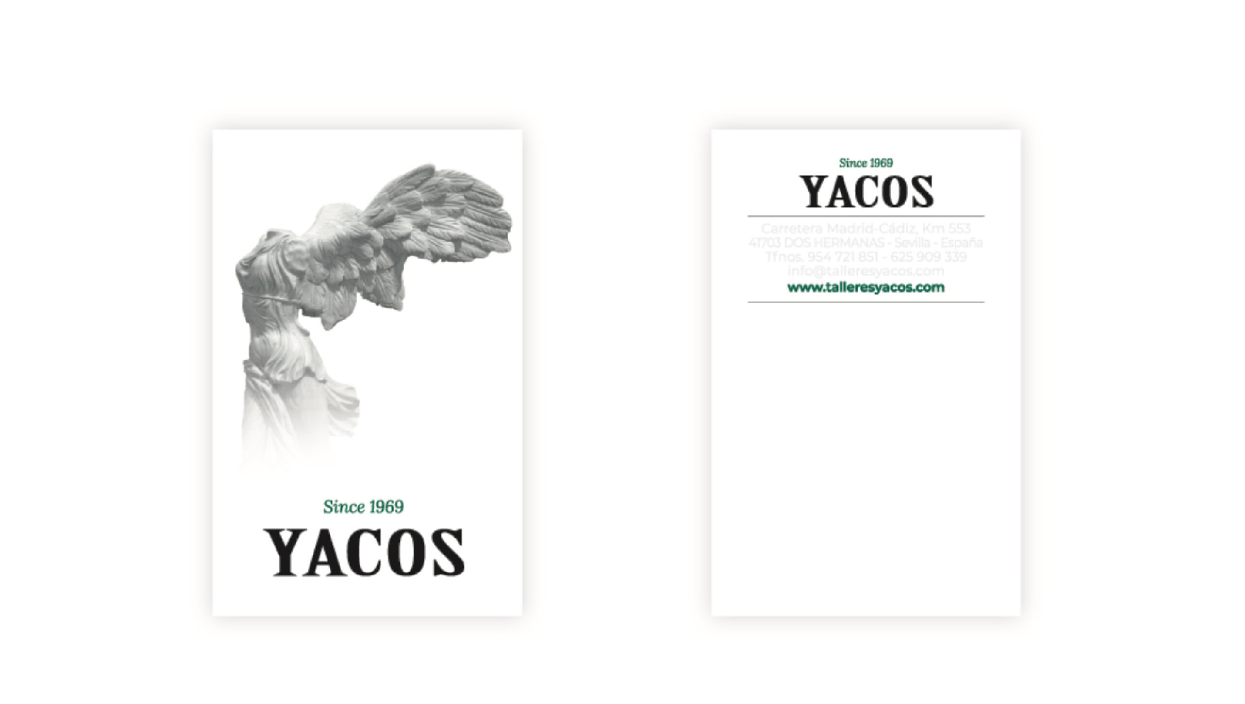 tarjetas de visita yacos