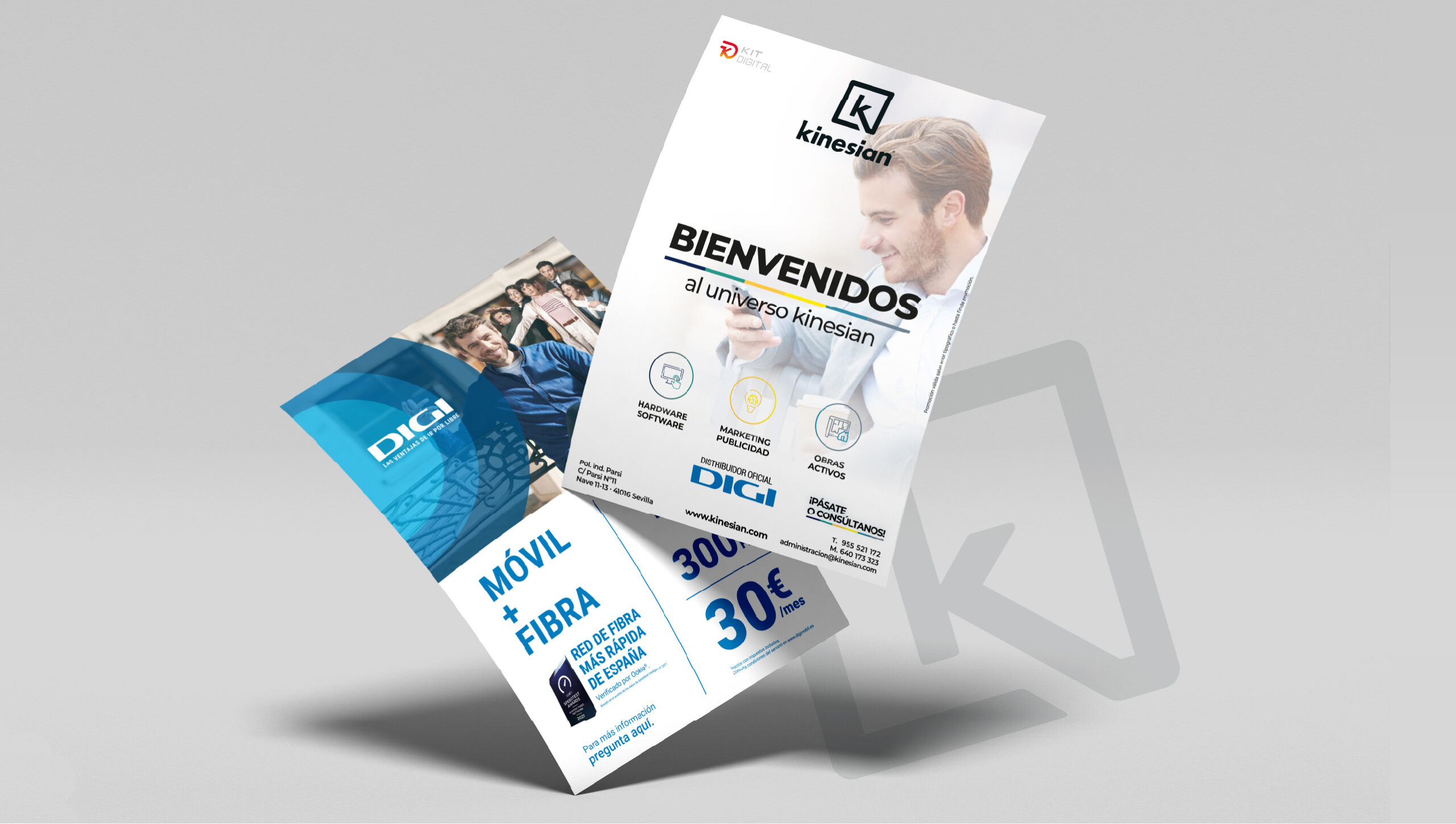 flyers publicitarios kinesian A5